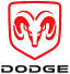 L�mina r�gida �Dodge Logo� de kremjams | Redbubble